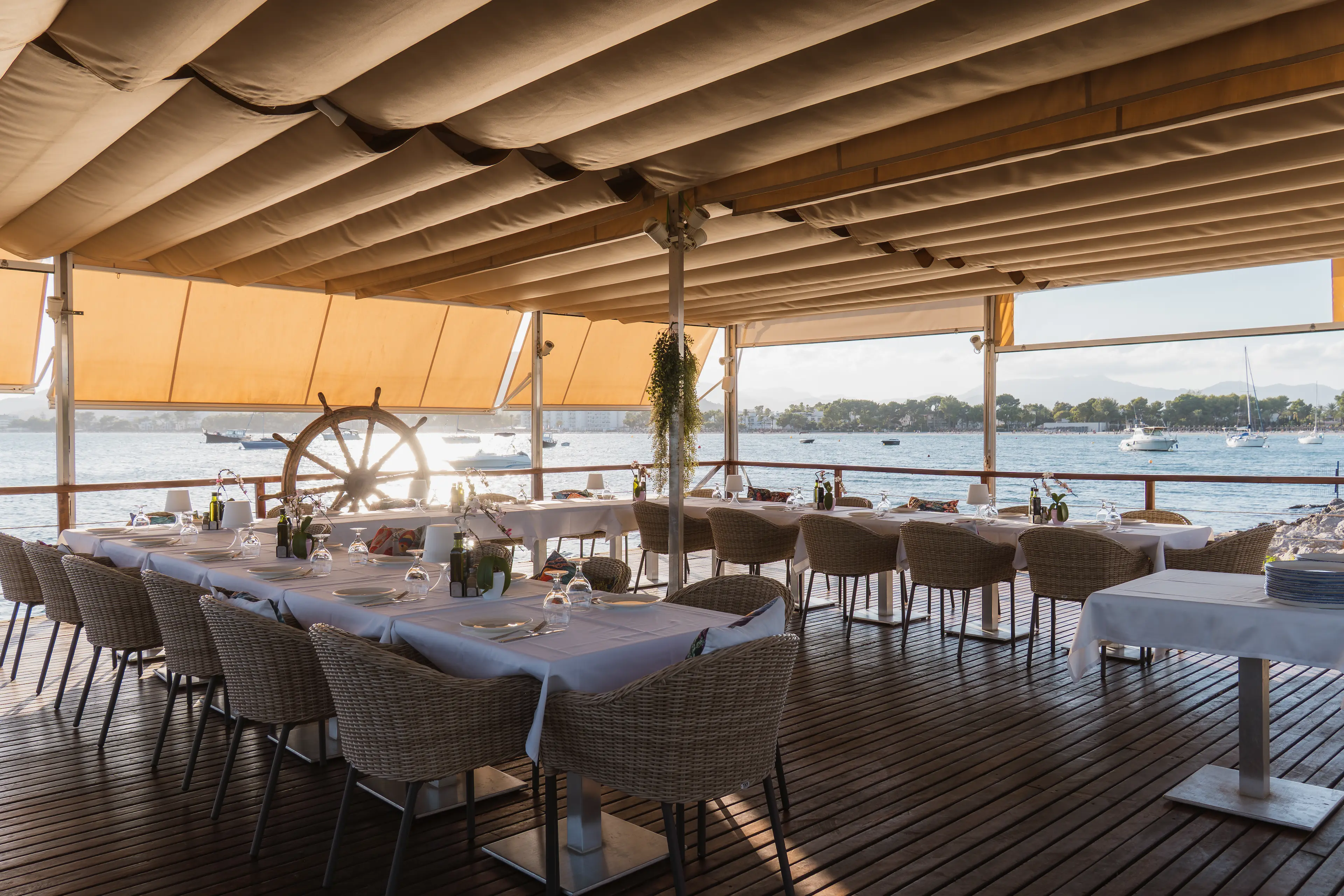 Private event by the sea at Aqua Restaurant Alcudia