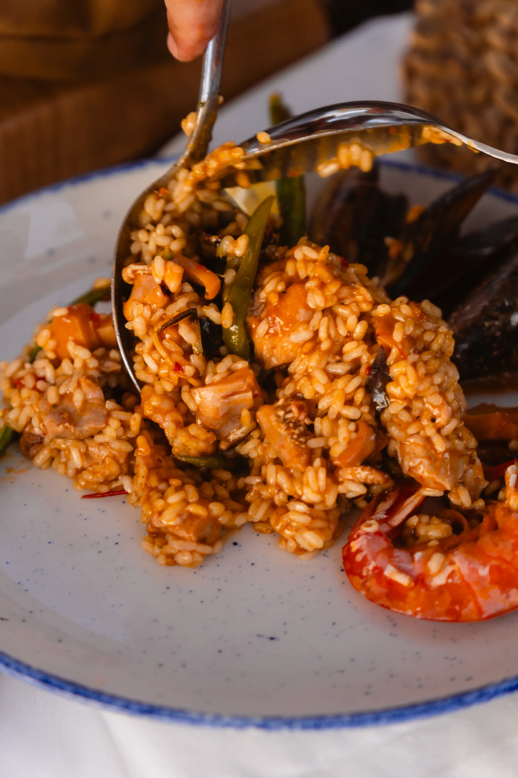 Mixed paella